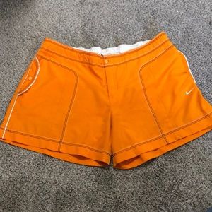 Orange Nike Shorts